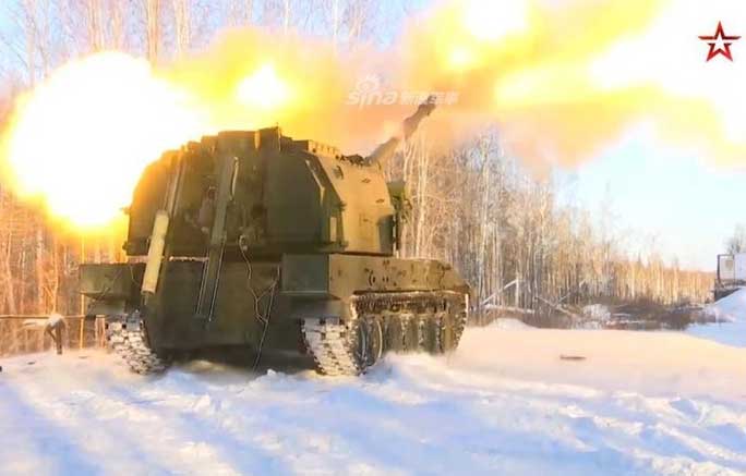 Koalitsiya-SV lộ đòn xa và nhanh hơn pháo Mỹ