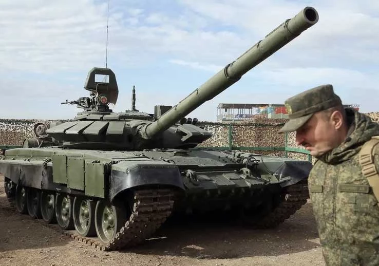 Xe tăng T-72 Nga.