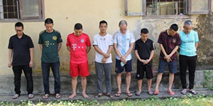 Bắt nhóm đối tượng cá độ bóng đá ở Nghệ An