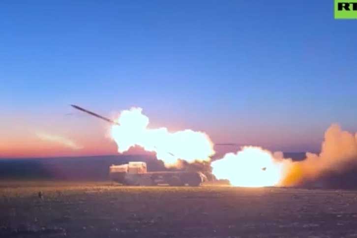 Loạt bắn của Tornado-S phá hủy diện tích 67ha