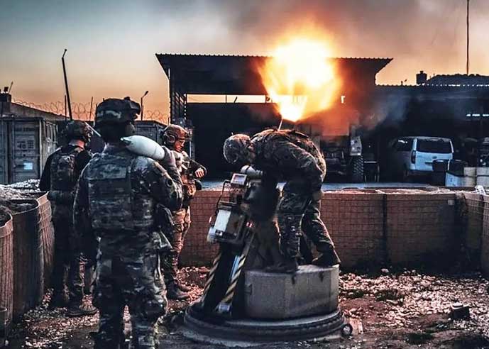 Lính Mỹ khoe siêu cối tự ngắm bắn tại Syria