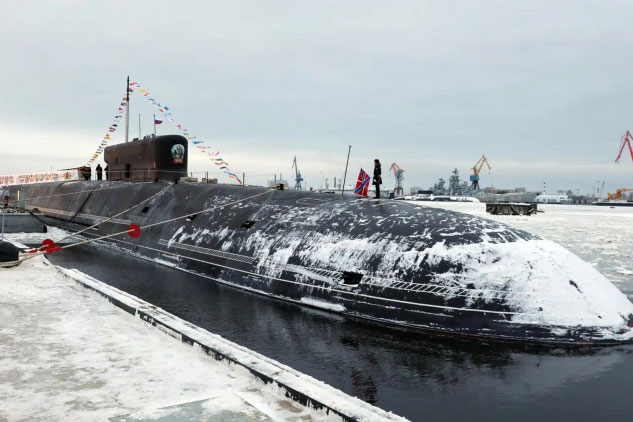 Nga đưa tàu ngầm hạt nhân Generalissimus Suvorov tới căn cứ ở Thái Bình Dương