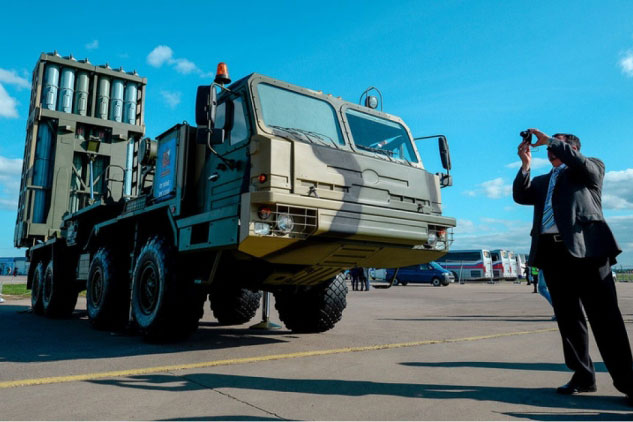 Tổ hợp phòng không S-350 của Nga lần đầu bắn hạ máy bay Ukraine ở chế độ tự động