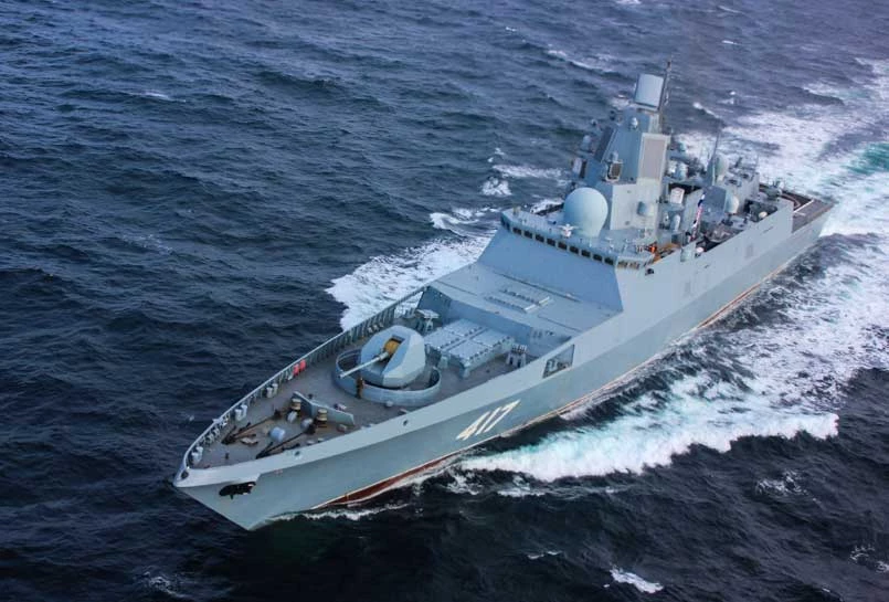 Tàu hộ vệ tên lửa lớp Đô đốc Gorshkov.