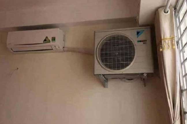 Cục nóng điều hòa lắp cao hay thấp hơn dàn lạnh mới đúng: Lắp sai vừa kém mát lại giảm tuổi thọ máy