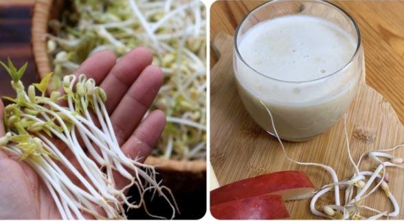 Cách làm 'vitamin tình yêu' nước ép giá đỗ cho chồng