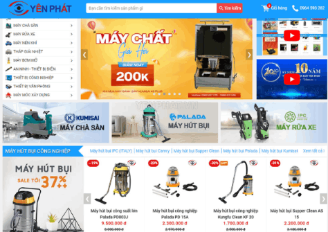 Yên Phát - Địa chỉ phân phối máy bơm mỡ uy tín tại Hà Nội