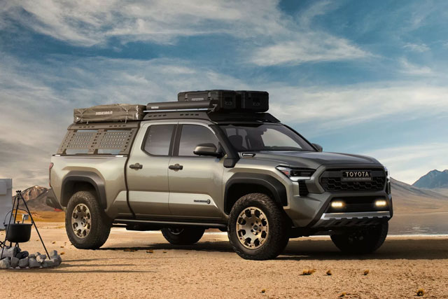 Cận cảnh xe bán tải địa hình Toyota Tacoma Trailhunter