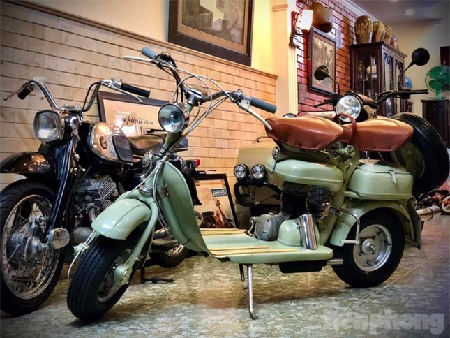 Dân chơi Hà thành chi hơn 10.000 USD 'săn' xe gắn máy đời cổ ảnh 7