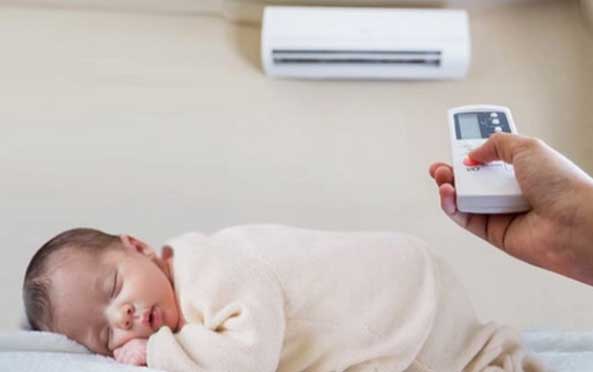 Mắc những sai lầm này, bố mẹ đang biến điều hòa thành ‘sát thủ’ với trẻ nhỏ trong những ngày nắng nóng