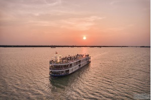 Cần Thơ: Thêm trải nghiệm mới với  du thuyền cao cấp trên sông Hậu