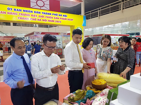 Hội chợ hàng Việt - Đà Nẵng 2023 thu hút hơn 200 gian hàng của hơn 100 doanh nghiệp, tổ chức, cá nhân của TP Đà Nẵng và 18 tỉnh/thành trên cả nước
