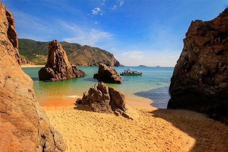 Bãi Kỳ Co rất thích hợp cho những chuyến đi của gia đình. Ảnh: Iveryluxubu. Bãi Kỳ Co rất thích hợp cho những chuyến đi của gia đình. Ảnh: Iveryluxubu.