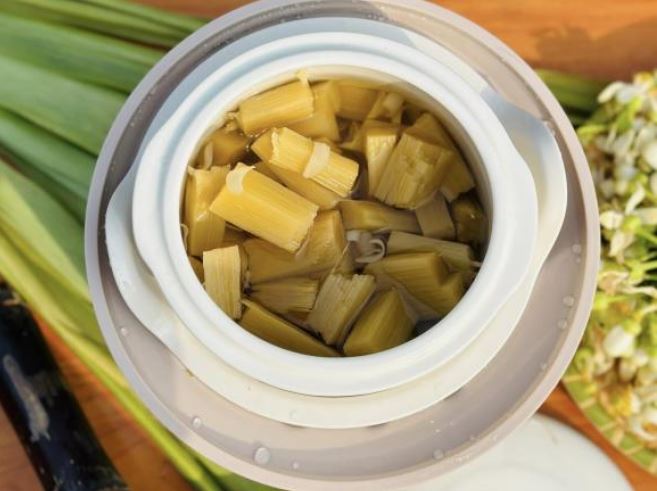 Cách làm mía chưng hoa bưởi, ngọt thanh thơm dịu, ngây ngất mọi giác quan