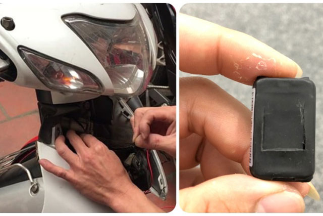 Cách nhận biết ô tô, xe máy có định vị 