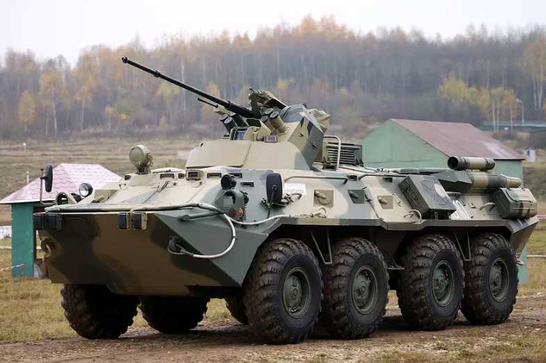 Clip: Sức mạnh “Báo Thép” BTR-82A của Nga