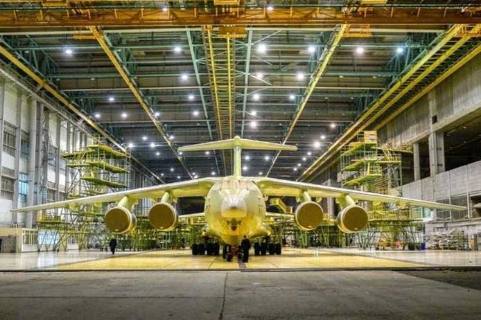Máy bay vận tải Il-76MD-90A 'hoàn toàn nội địa' đầu tiên gia nhập Không quân Nga