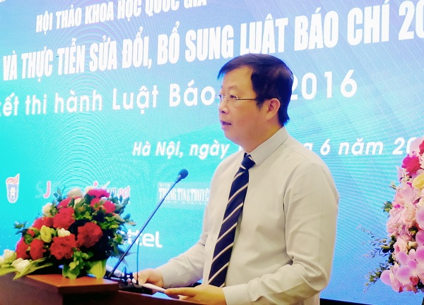 Luật Báo chí cần đáp ứng yêu cầu phát triển thực tiễn