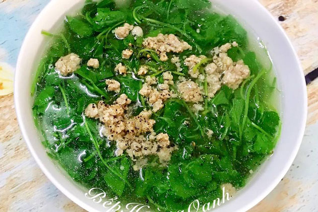Cách nấu canh rau má không bị đắng, tốt cho sức khỏe