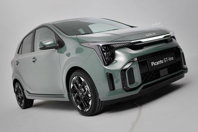 Kia Morning 2024 lần đầu lộ diện: Đèn pha như Carnival và Sorento mới, cạnh tranh Wigo, Grand i10