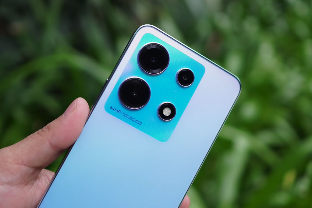 Ảnh chi tiết smartphone chống nước, RAM 8 GB, sạc 45W, màn hình 120 Hz, giá 5,39 triệu đồng