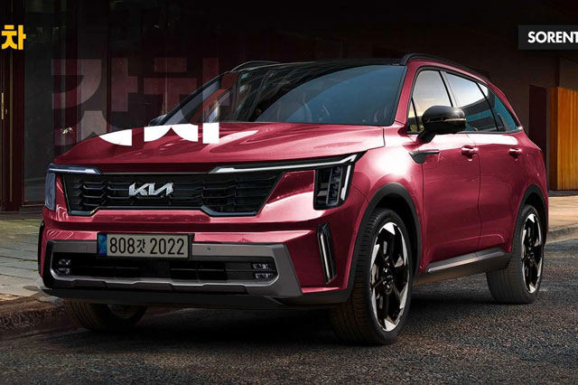 Kia Sorento 2024 lộ diện: Đèn pha như Telluride, ra mắt cuối năm nay