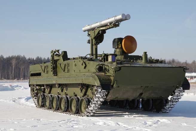 Clip: Khrizantema-S – Xe phóng tên lửa diệt tăng tự hành uy lực của Nga