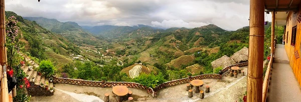 Ruộng bậc thang bản Luốc, huyện Hoàng Su Phì.