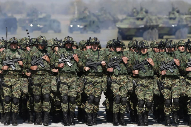 Serbia bắt đầu tập trận "Sói bạch kim" với Mỹ và 8 nước khác