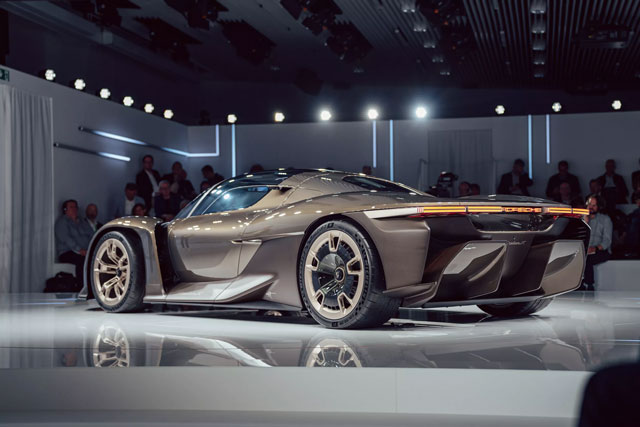 Cận cảnh Porsche Mission X - siêu xe thay thế cho 918 Spyder