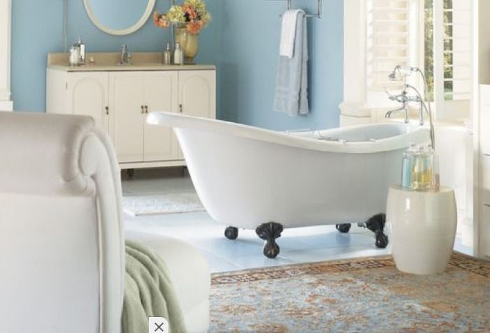 Những màu sơn nhẹ nhàng cho phòng tắm nhà bạn