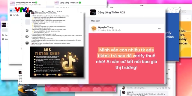 Bất thường dịch vụ cho thuê "tài khoản miễn thuế" mua quảng cáo trên TikTok?