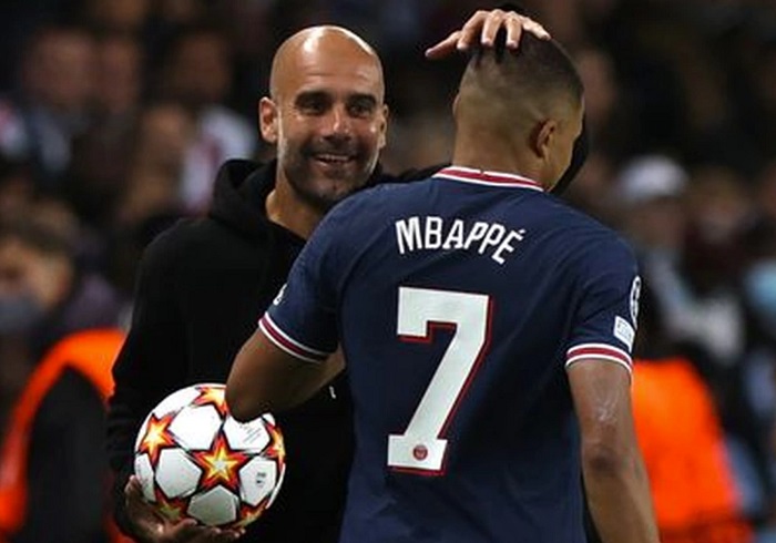 HLV Pep Guardiola nói gì về việc chiêu mộ Kylian Mbappe?