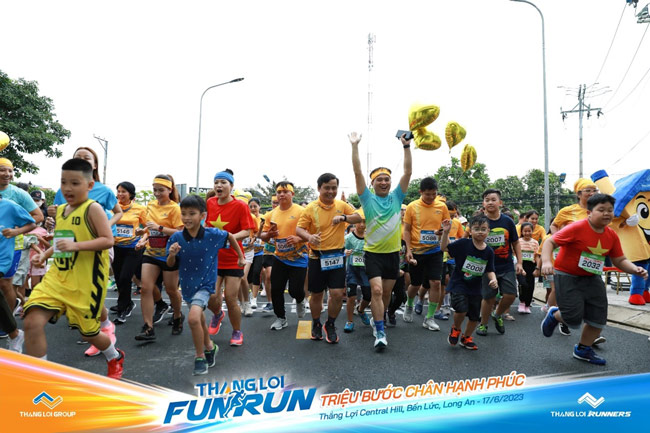 “Thang Loi Fun Run 2023”: Giải đấu đong đầy cung bậc cảm xúc
