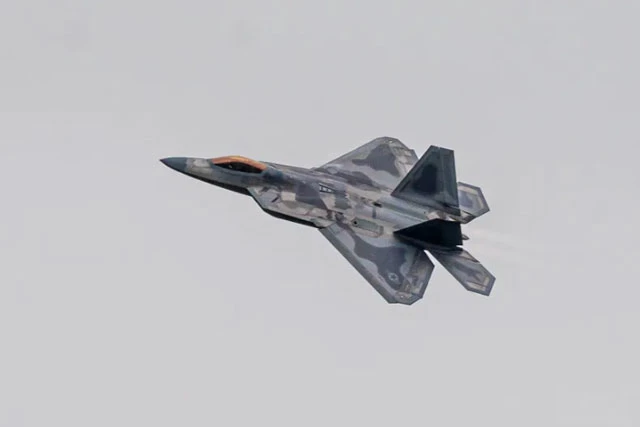 Mỹ điều F-22 tới Trung Đông sau loạt hành vi không an toàn từ máy bay Nga. Ảnh: Không quân Mỹ