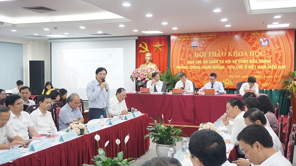 Phòng, chống tham nhũng có bước đột phá nhờ sự đóng góp quan trọng của báo chí