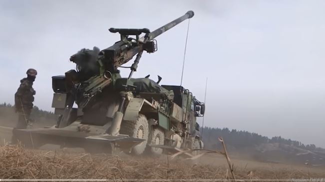 Sức mạnh pháo tự hành CAESAR lừng danh của Pháp