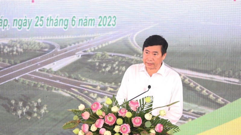 Đồng Tháp khởi công cao tốc kết nối 3 thành phố lớn