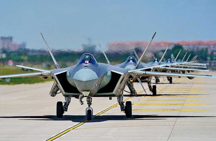 Tốc độ sản xuất tiêm kích tàng hình J-20 nhanh chóng mặt