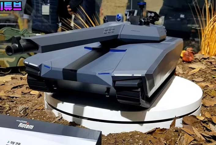 Xuất hiện bản sửa đổi mới nhất của xe tăng K3 do Hàn Quốc chế tạo