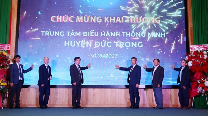 Lâm Đồng: Đưa vào hoạt động trung tâm điều hành thông minh huyện Đức Trọng