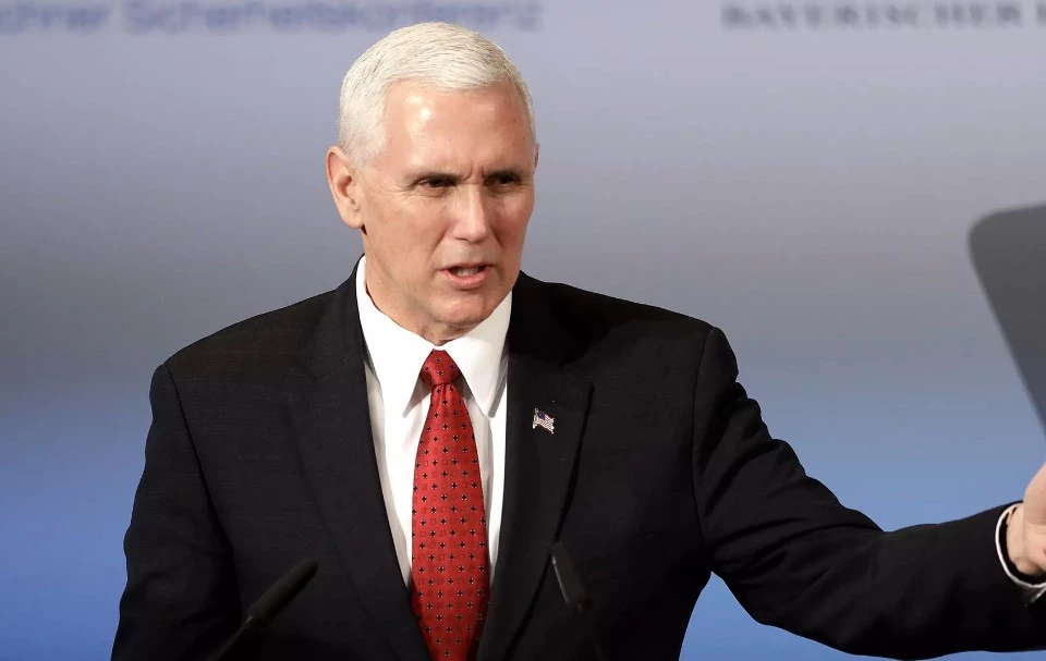 Ông Mike Pence. Ảnh: Matthias Schrader.