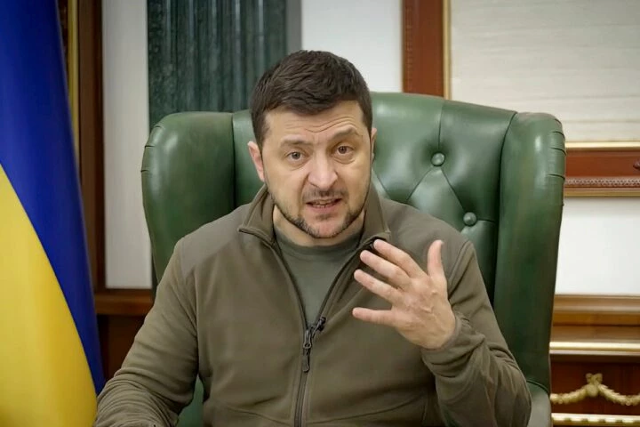 Tổng thống Volodymyr Zelensky.