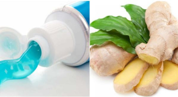 Kem đánh răng kết hợp với gừng có công dụng gì?