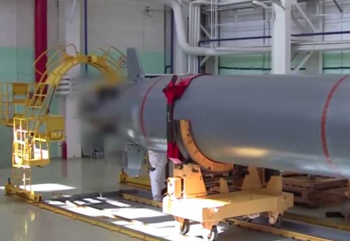 Thử nghiệm thành công lò phản ứng của siêu ngư lôi Poseidon