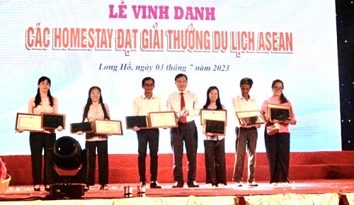 9 homestay ở Vĩnh Long đạt giải thưởng du lịch ASEAN
