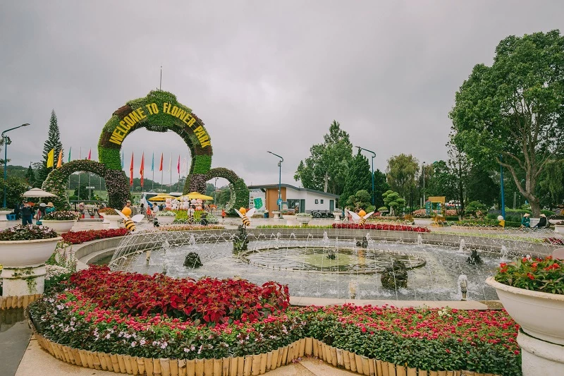 Vườn hoa thành phố Đà Lạt sẽ được triển khai thí điểm mô hình công viên nhạc nước để phục vụ du khách về đêm.