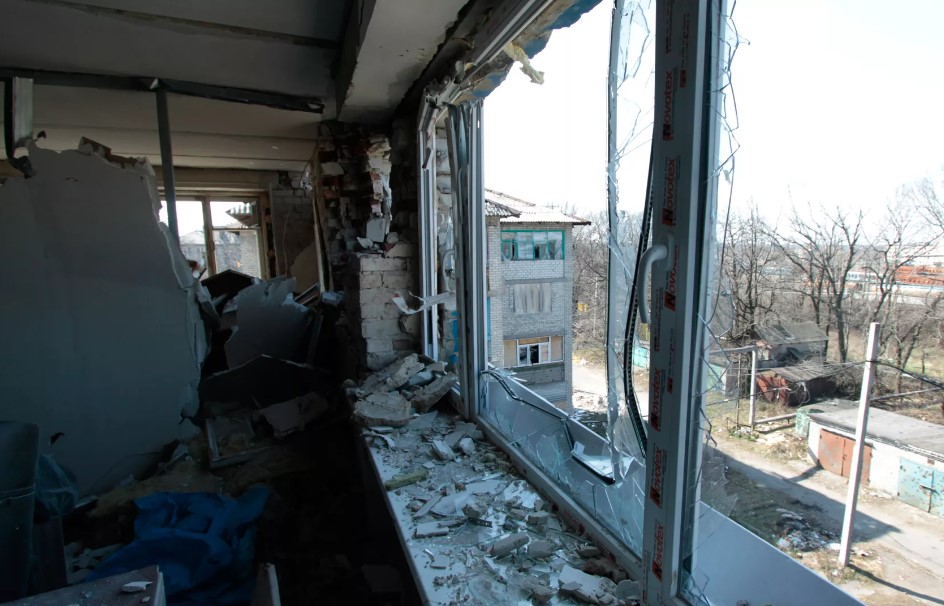 Nổ lớn ở khu vực Donetsk