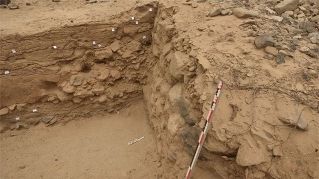 Giải mã mới về bức tường 1.000 năm tuổi ở Peru ảnh 1
