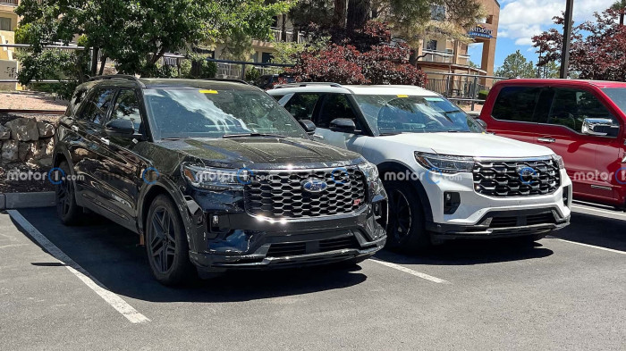 Ford Explorer 2024 bỏ lớp ngụy trang, hé lộ toàn bộ thiết kế